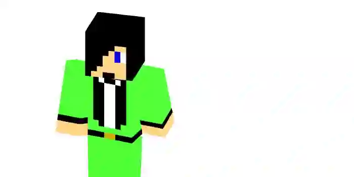 A guy with a green suit Minecraft Skin | SkinsMC