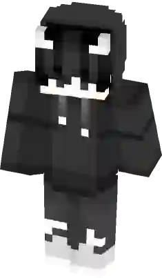 Gray Devil Half Mask  Minecraft skins aesthetic, Minecraft skins boy, Minecraft  skins