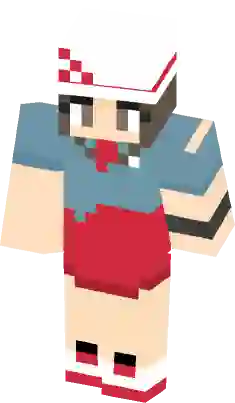 Trainer Red [Pokémon: Let's Go] Minecraft Skin