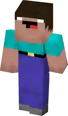 Herobrine With Beard and New Clothes Minecraft Skin