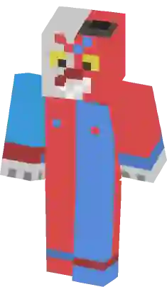 Clown Boxy  Minecraft Skin