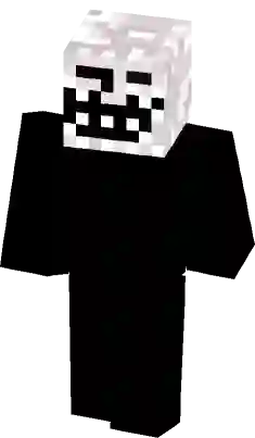 sad troll face Minecraft Skin