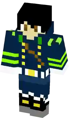 Guren Ichinose - Owari no Seraph Minecraft Skin