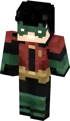 RED HOOD TITANS SEASON 3 Minecraft Skin