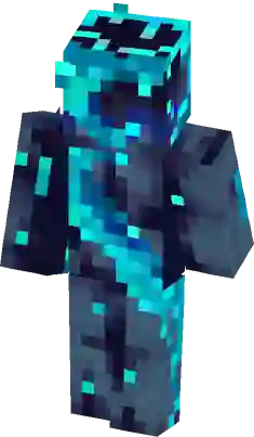 Blue squid (bad Icecream 2) Minecraft Skin