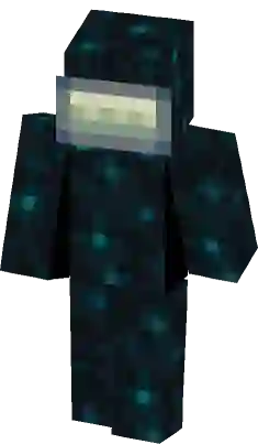 Sculk Enderman Minecraft Mob Skin