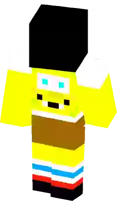 spongebob minecraft skin