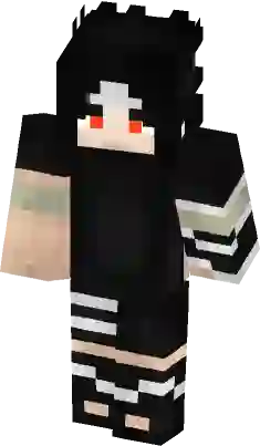 sasuke uchiha exame chunin sharingan [naruto classico] Minecraft Skin