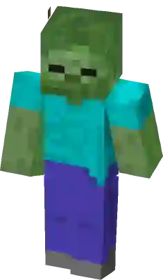 minecraft zombie transparent background