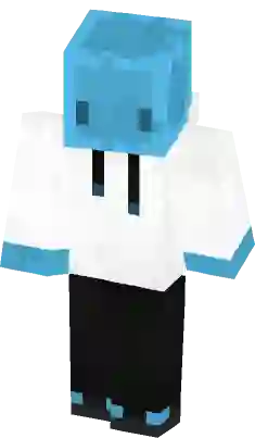 Herobrine Monshiiee skin  Minecraft skins blue, Minecraft