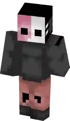 Gray Devil Half Mask  Minecraft skins aesthetic, Minecraft skins boy, Minecraft  skins