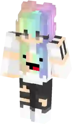 Epic Face Skin - Minecraft Best Derpy Skins - 317x453 PNG Download