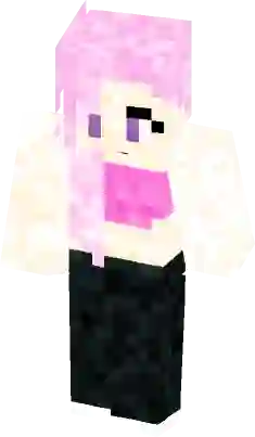 minecraft enderman skin purple eyes