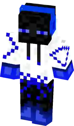 Blue Enderman  Minecraft Skin