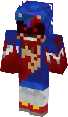 sonic exe Minecraft Skins