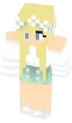 Blondie Leather Pants & Top Insta Model Minecraft Skin