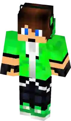 Green jacket Minecraft Skins