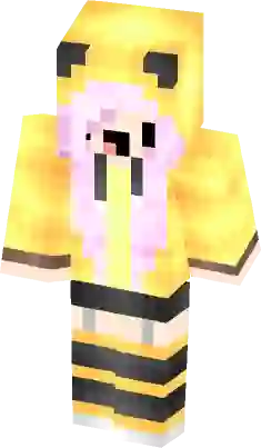 pikachu girl minecraft skin