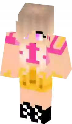Funtime Chica - FNaF: Pizzeria Simulator Minecraft Skin
