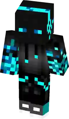 Blue enderman, Minecraft Skin