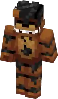 Freddy Fazbear Fnaf 1 Minecraft Skin