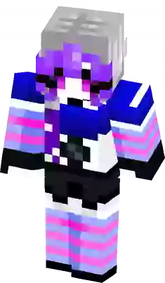 Hipster Funtime Chica Minecraft Skin