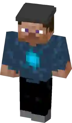 Best Herobrine Skin (clean) with 3D effects