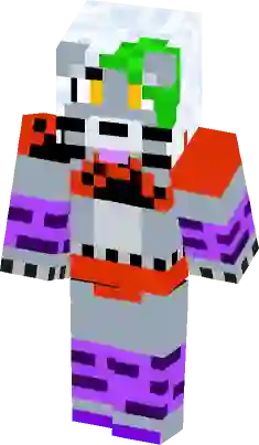 FNAF SB: Roxanne Wolf (Roxy's Raceway Edit) Minecraft Skin