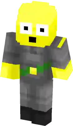 minecraft steve statue template