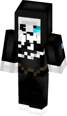 Reaper Sans Minecraft Skin