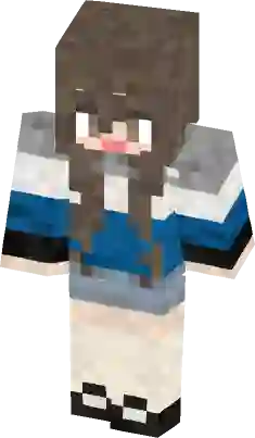 pokimane's skin Minecraft Skin