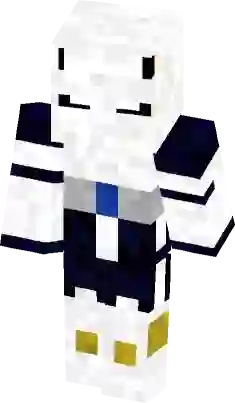 Epic sans maid  Minecraft Skin