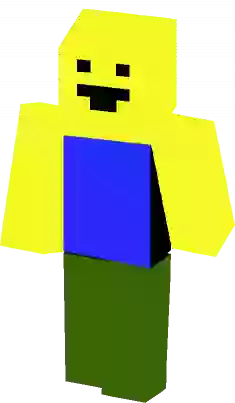 roblox noob (updated), Minecraft Skin