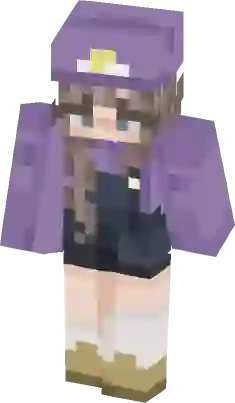 waluigi minecraft skin