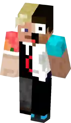 Herobrine Monshiiee skin  Minecraft skins blue, Minecraft