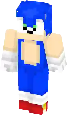 Sonic The Hedgehog (1991) - Sonic Minecraft Skin