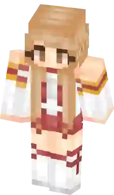 Asuna Yuuki[Asuna[Sword Art Online] Minecraft Skin