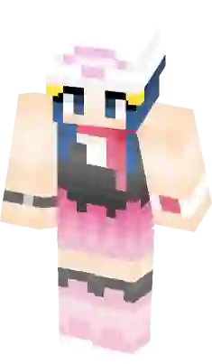 Pokémon Masters EX - Dawn (Palentine's 2021) and Alcremie EX Minecraft Skin