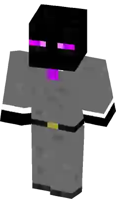 Enderman Outfit Skin Minecraft