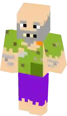 Old Wheel Chair Guy (Happy Wheels) Minecraft Skin