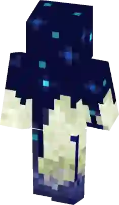 Sculk Enderman Minecraft Mob Skin