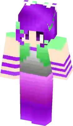 Emo Rainbow Blaze Minecraft Mob Skin