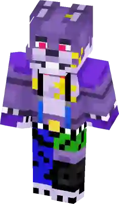 Glamrock Bonnie (Fixed) Minecraft Skin