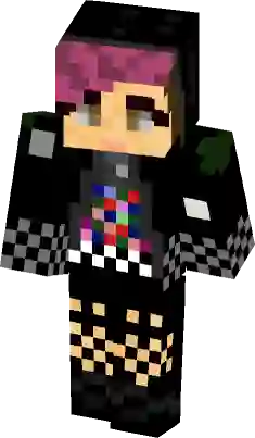 Criamos uma skin de um estilo em específico! (Punk/Emo)