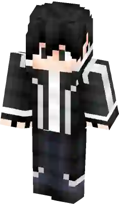 Kirito The Spriggan [Sword Art Online] (Alfheim Online) Minecraft Skin