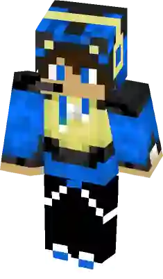 lucario minecraft skin template