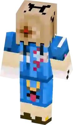 Creamsicle — Bridget Guiltygear Minecraft Skin that I spent too