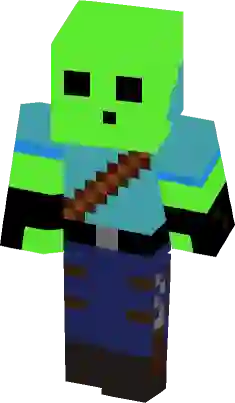 minecraft zombie steve skin