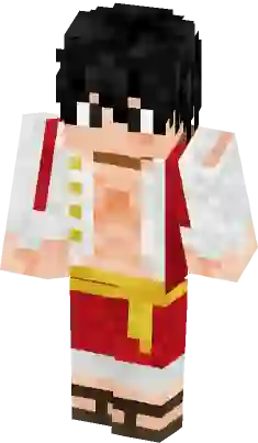 luffy monkey  Minecraft Skins