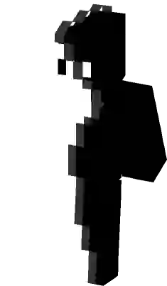 Half black half white Minecraft Skins